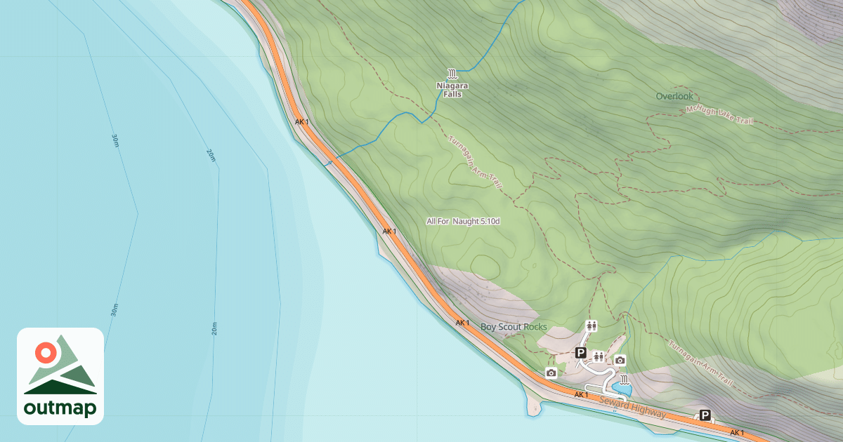 Map of All For  Naught