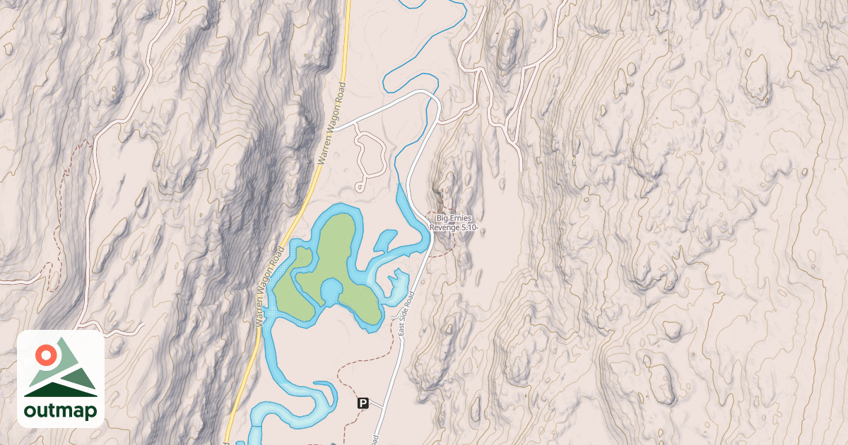 Map of Big Ernies Revenge