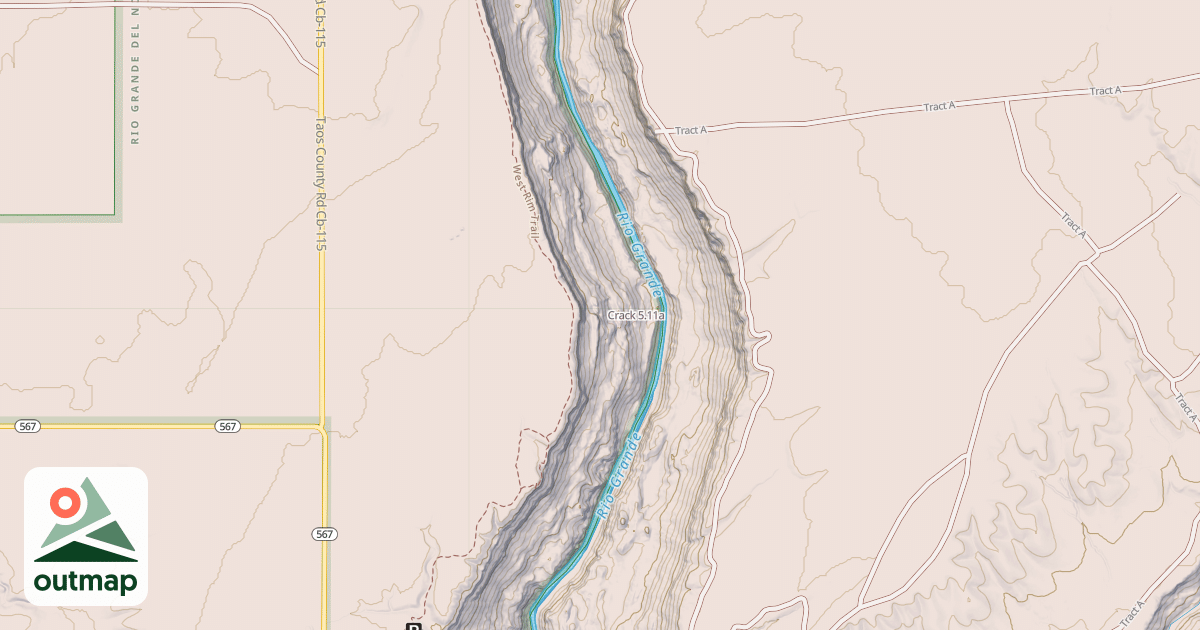 Map of Crack