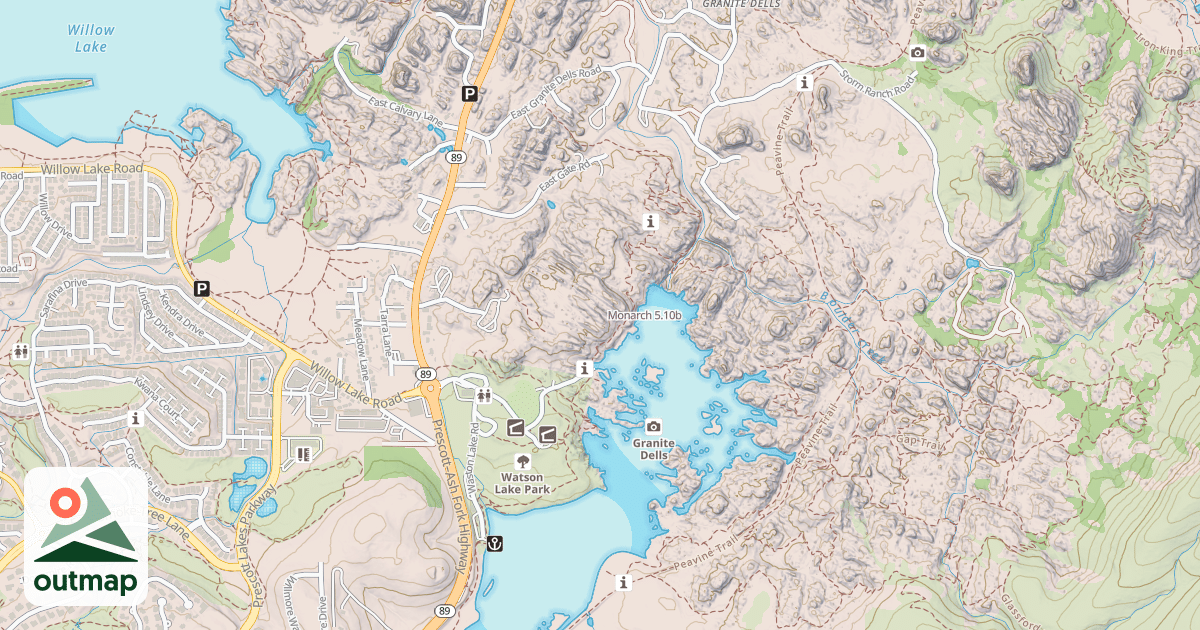 Map of Monarch
