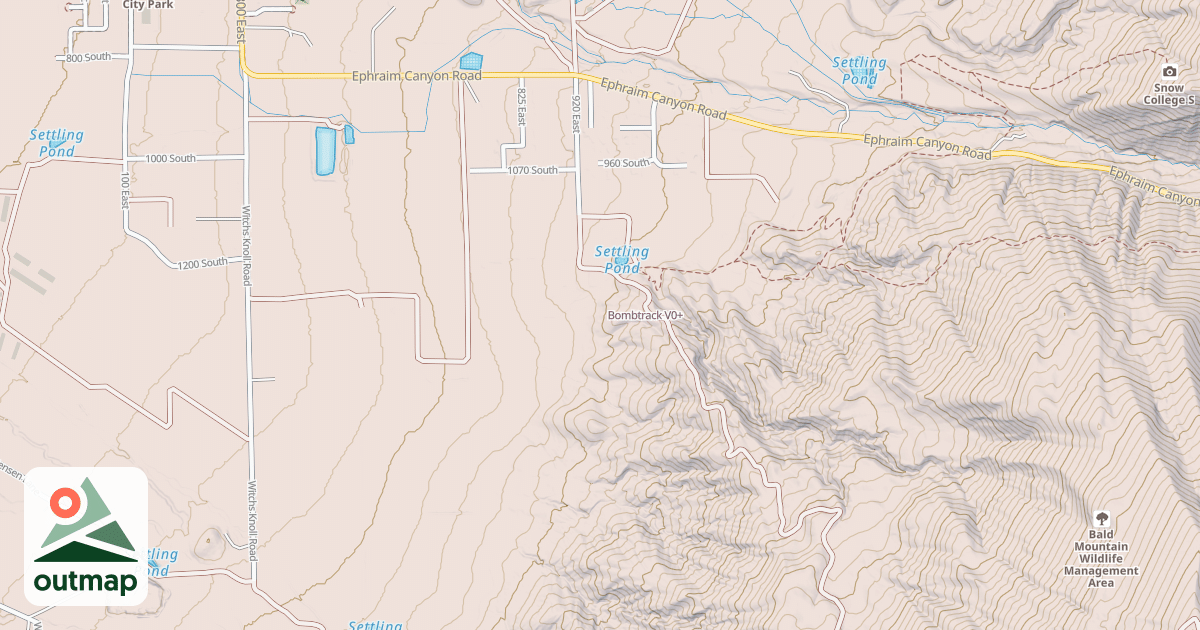 Map of Bombtrack