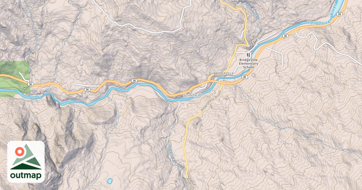 Map of Scrunchy