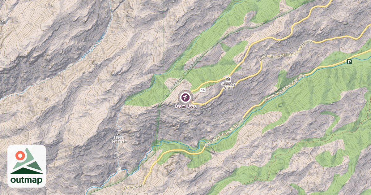Map of Faded Rock