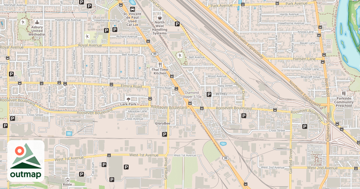 Map of Diamond Slipper