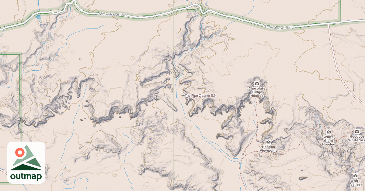 Map of The Pipe Cleaner