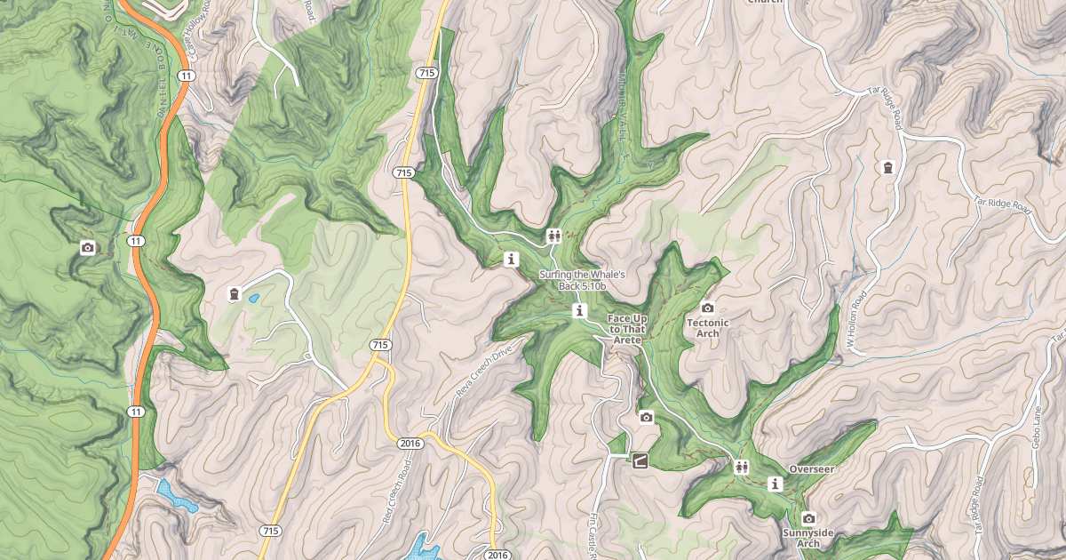 Map preview of Surfing the Whale's Back