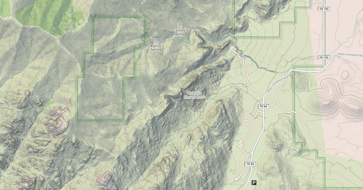 Map preview of Rickson's Pinnacle