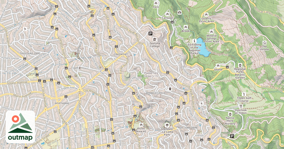 Map of Plaque Face Center