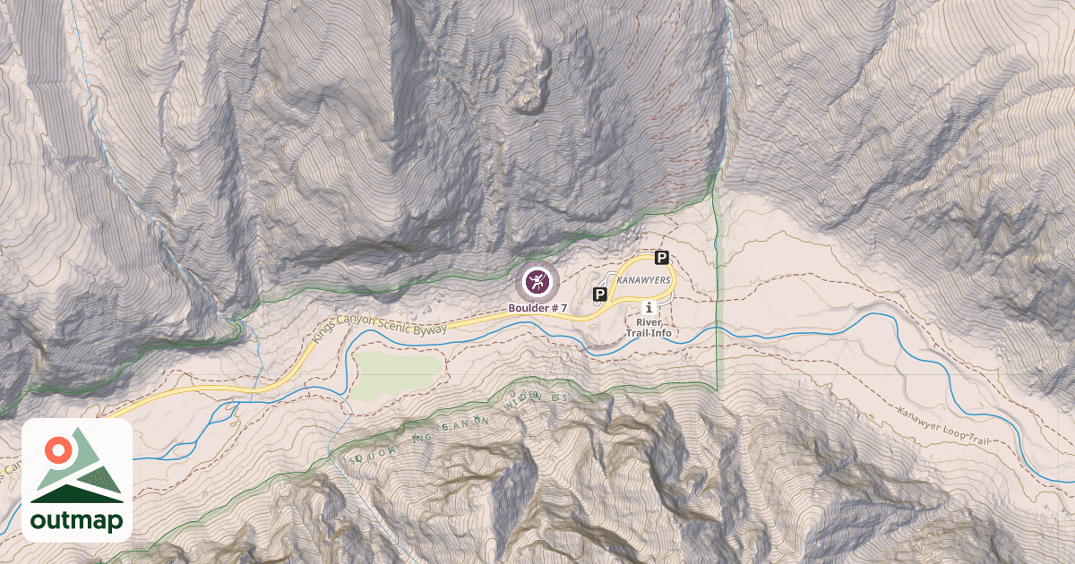 Map of Boulder # 7