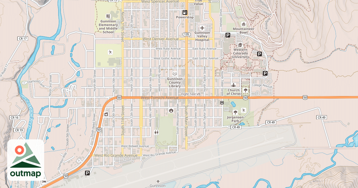 Map of Fight Test