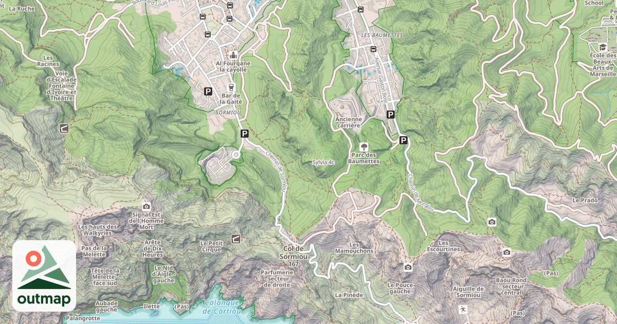 Map of Sylvia