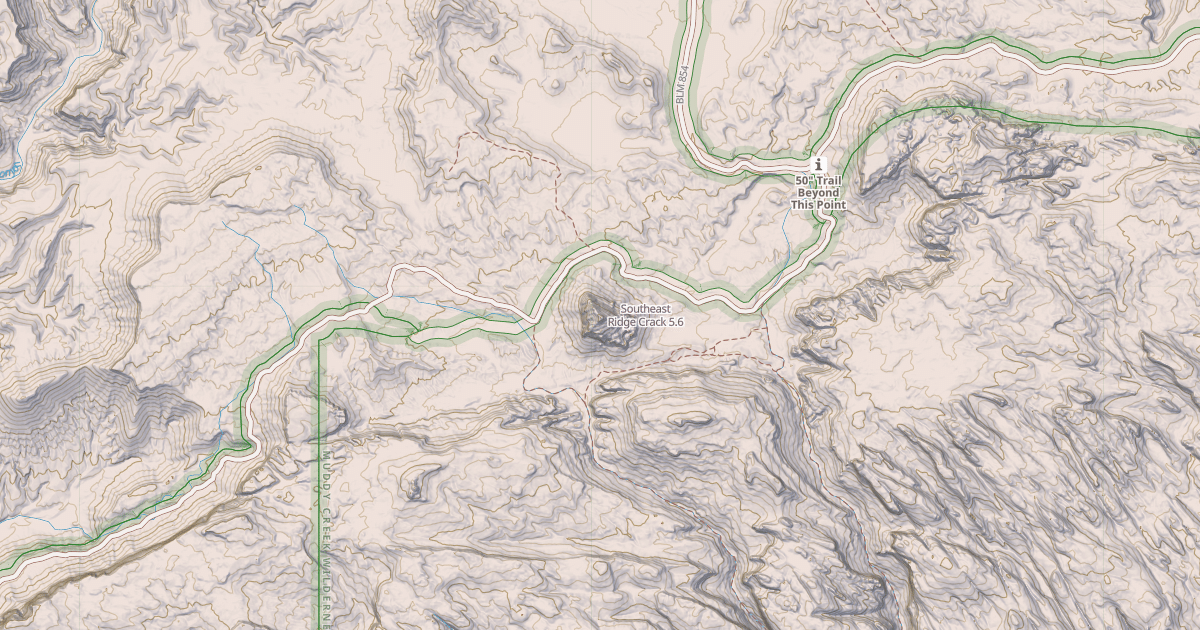 Map preview of Southeast Ridge Crack