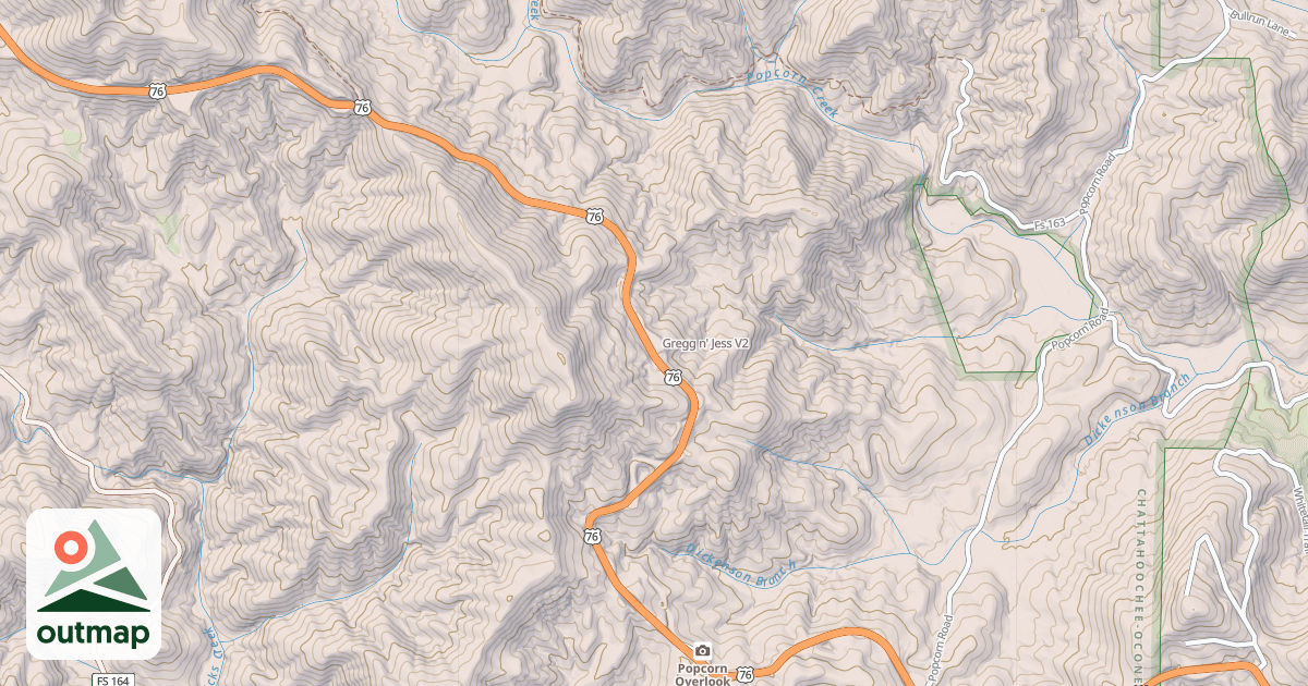 Map of Gregg n' Jess