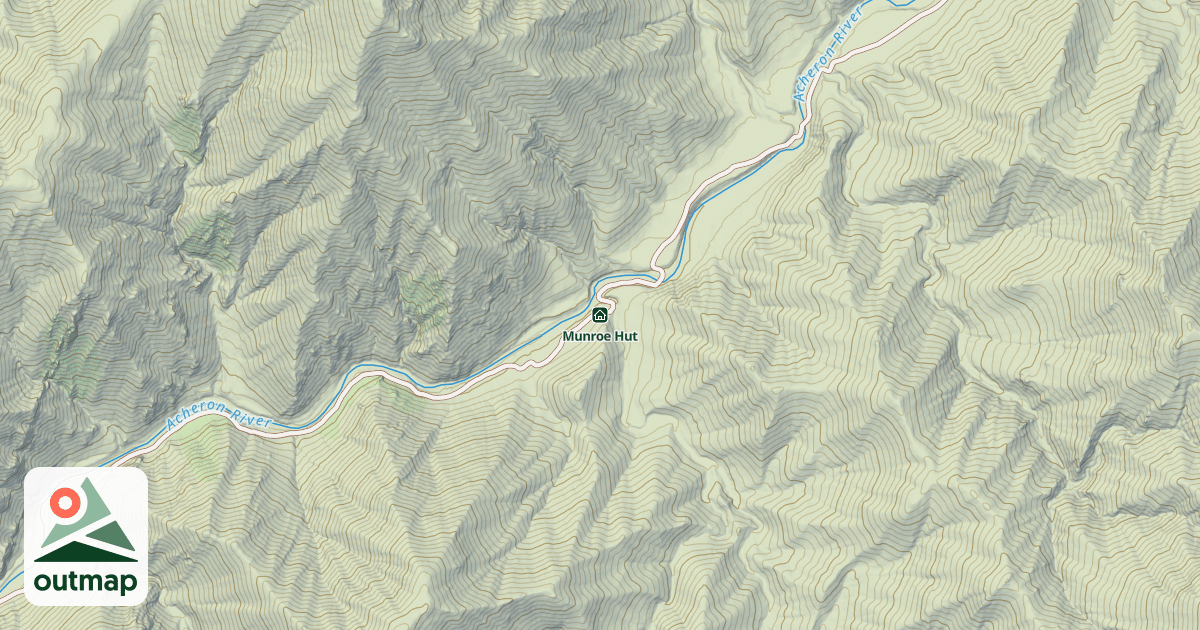 Map of Munroe Hut