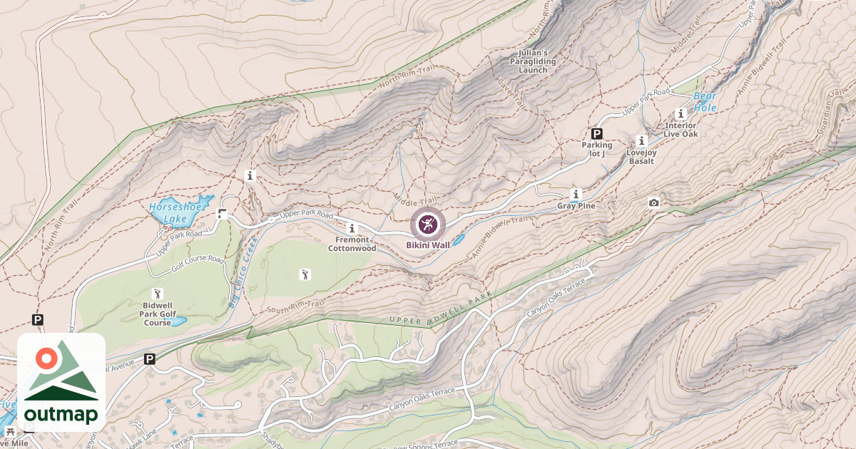 Map of Bikini Wall