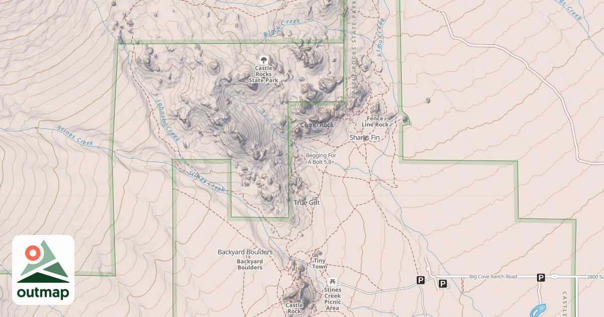 Map of Begging For A Bolt