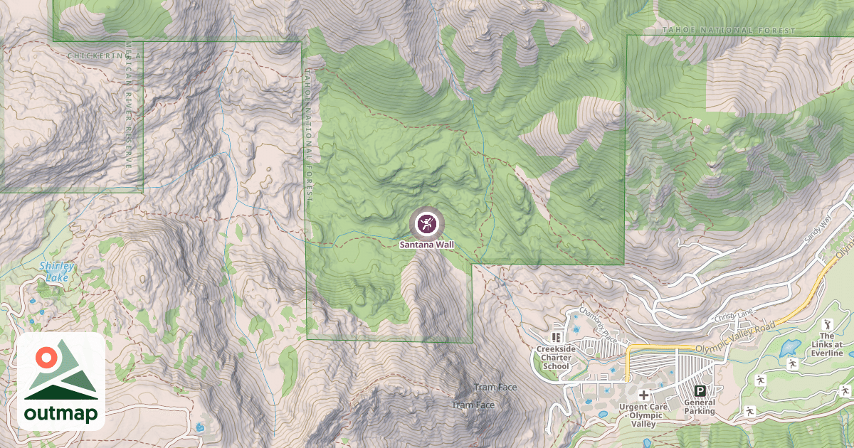 Map of Santana Wall