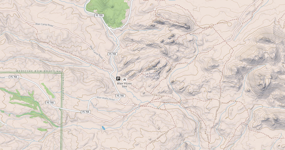 Map preview of La Femme Takeda