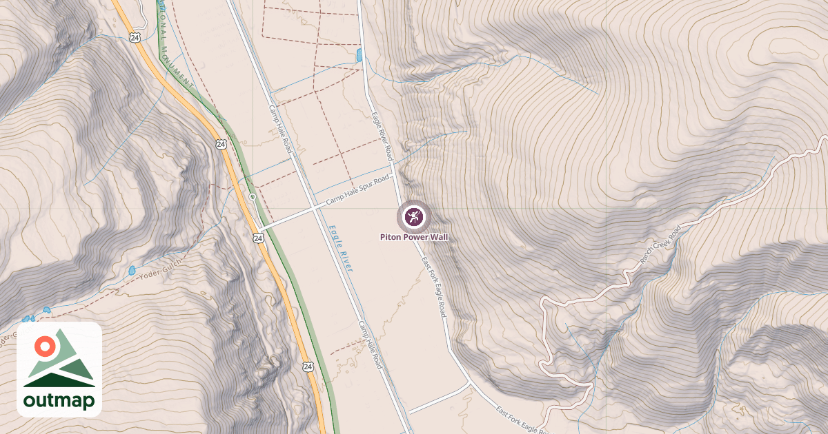 Map of Piton Power Wall