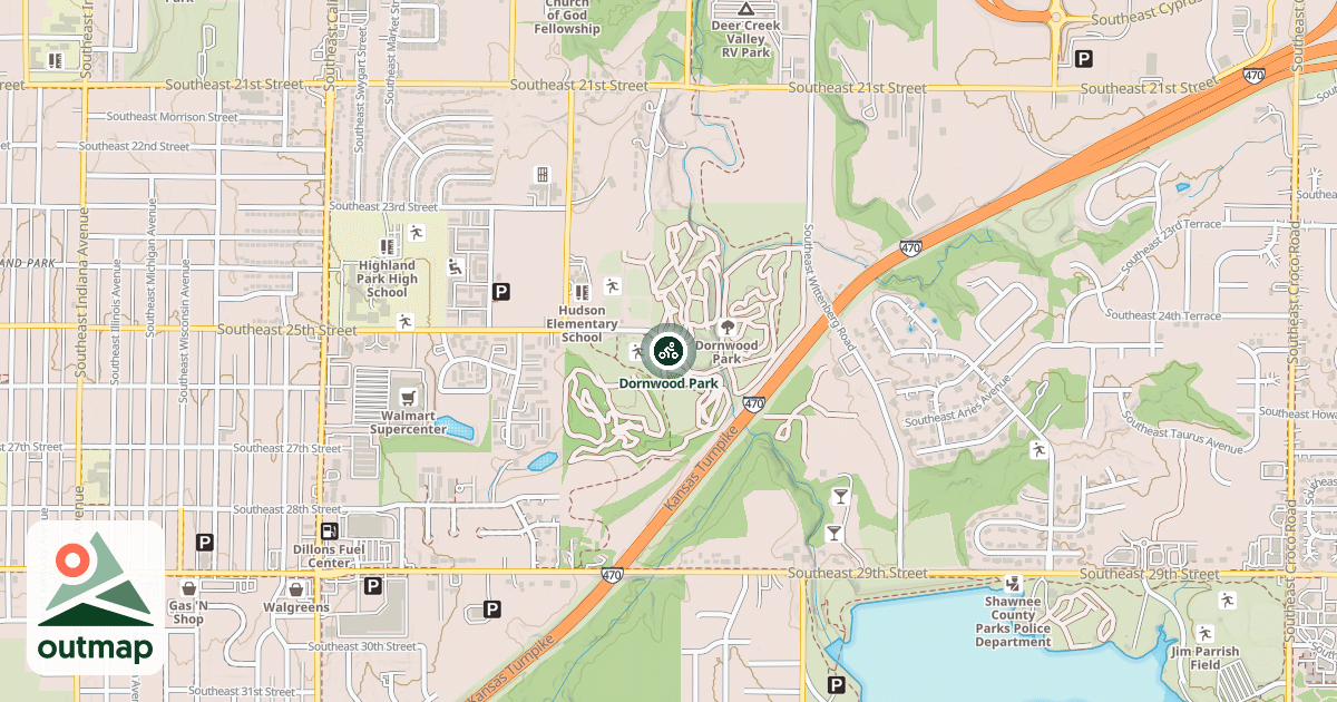Map of Dornwood Park