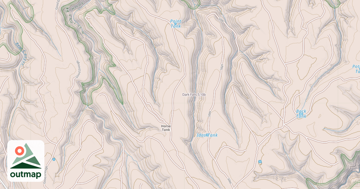 Map of Dark Falls