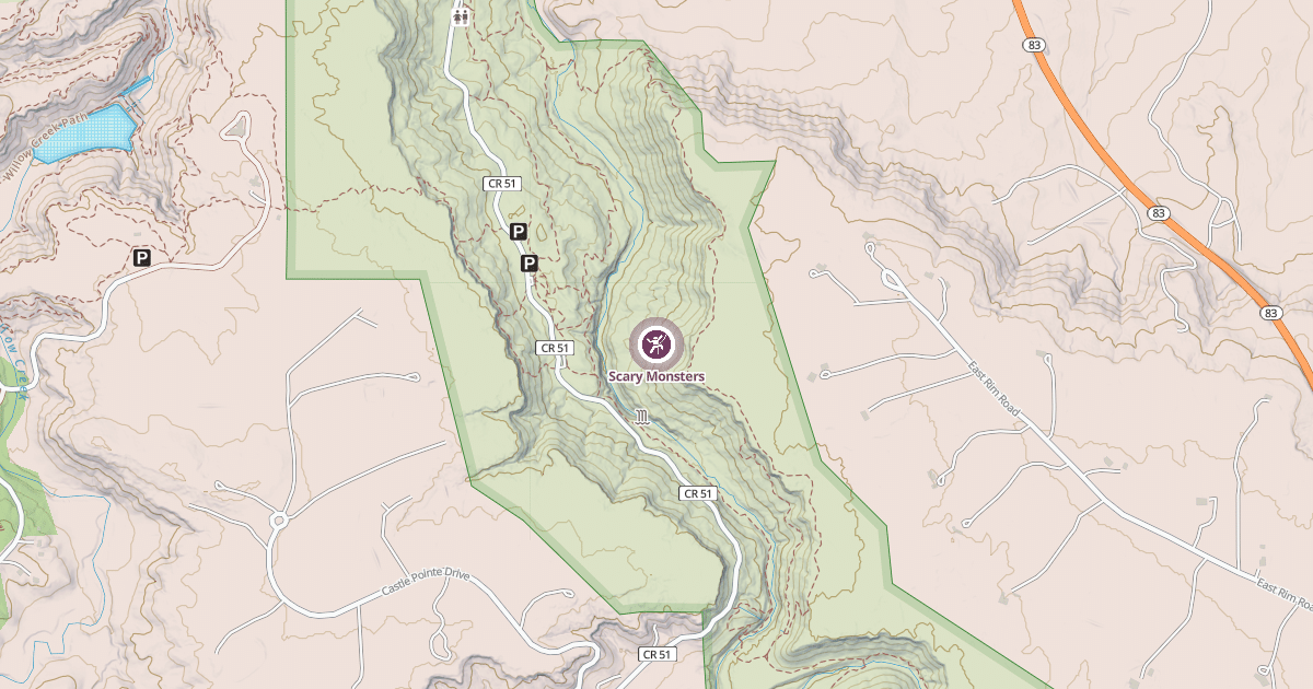Map preview of Scary Monsters