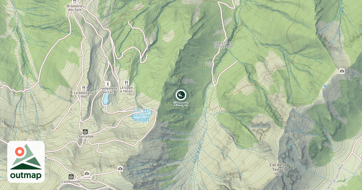 Map of Villages