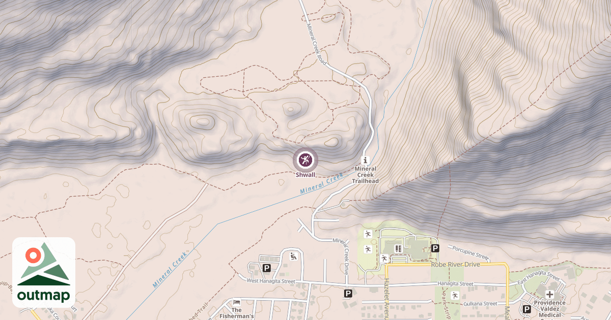 Map of Shwall