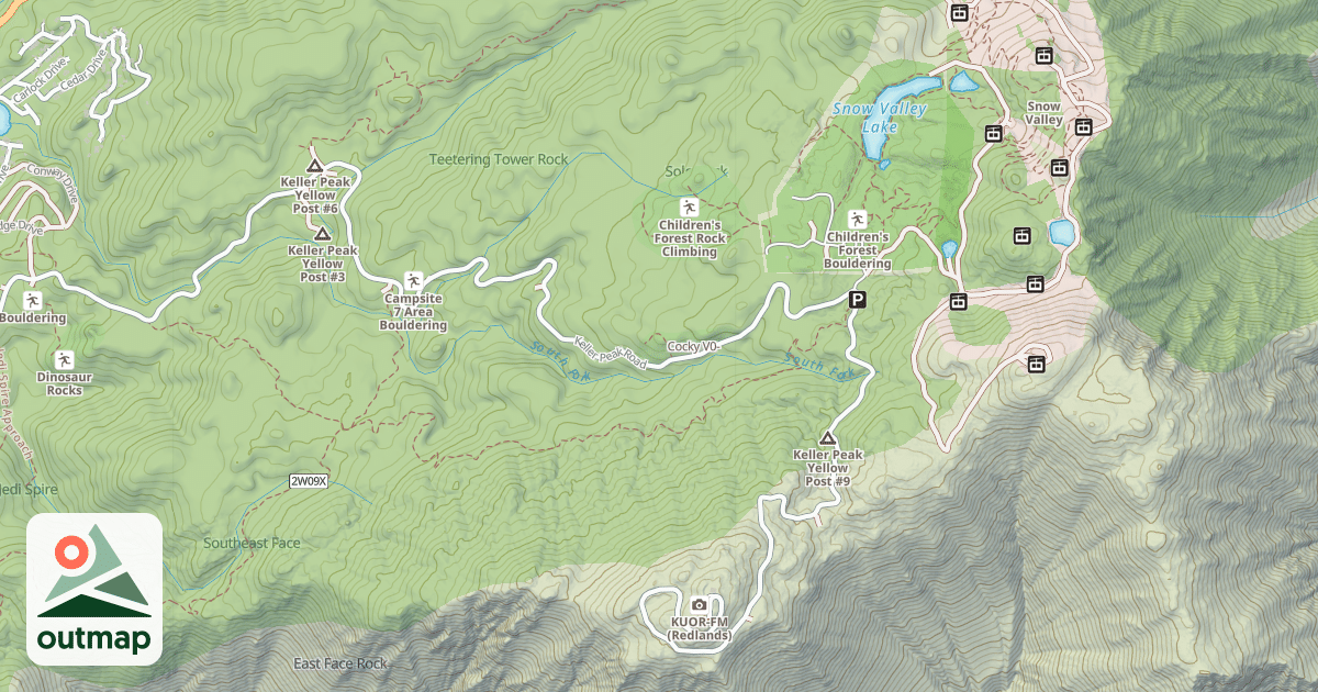 Map of Cocky