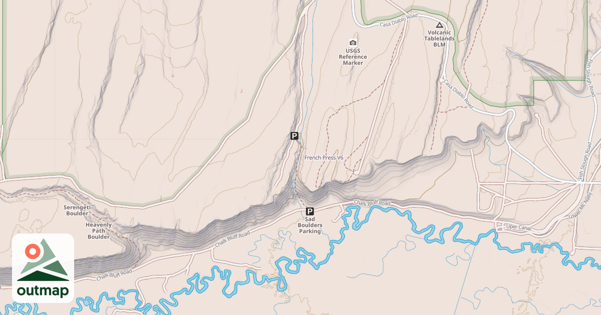 Map of French Press