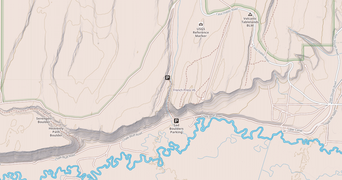 Map preview of French Press
