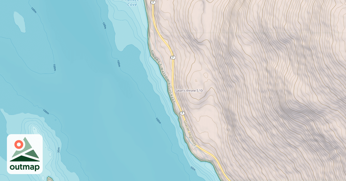 Map of Satan's throne
