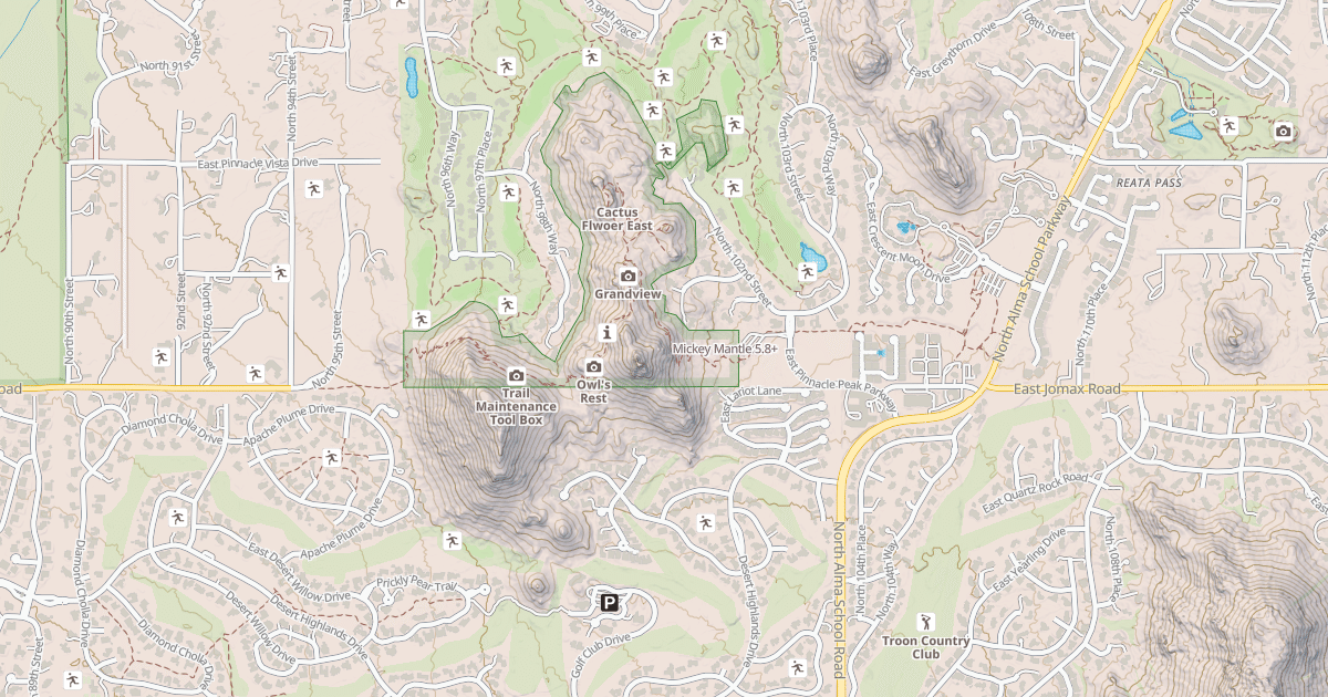 Map preview of Mickey Mantle