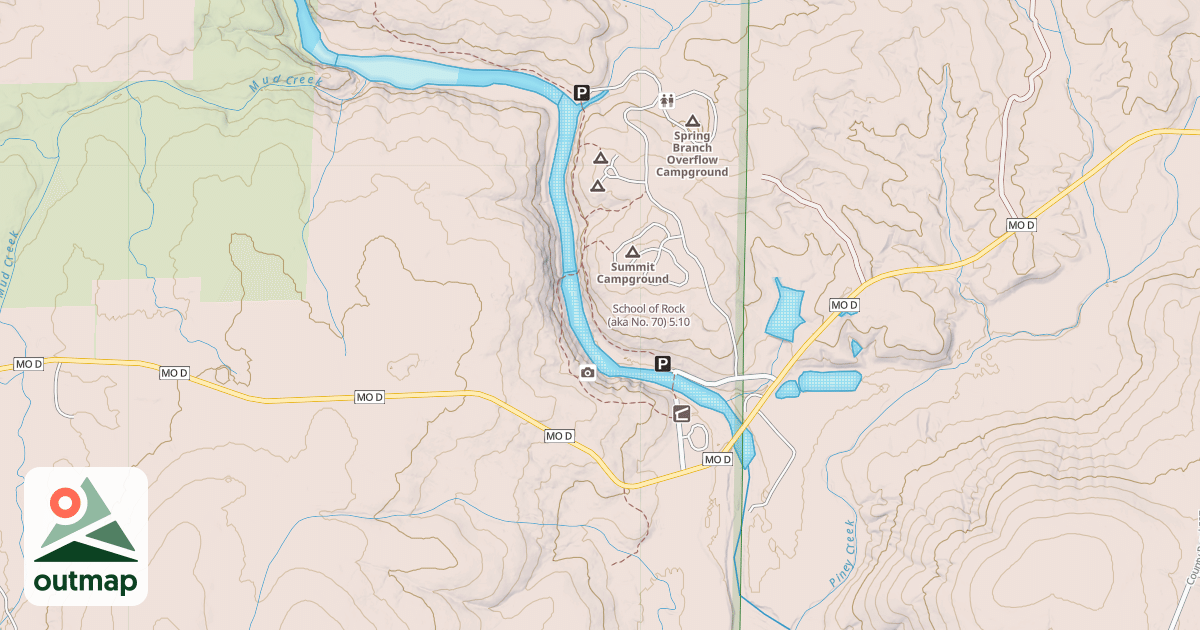 Map of School of Rock (aka No. 70)