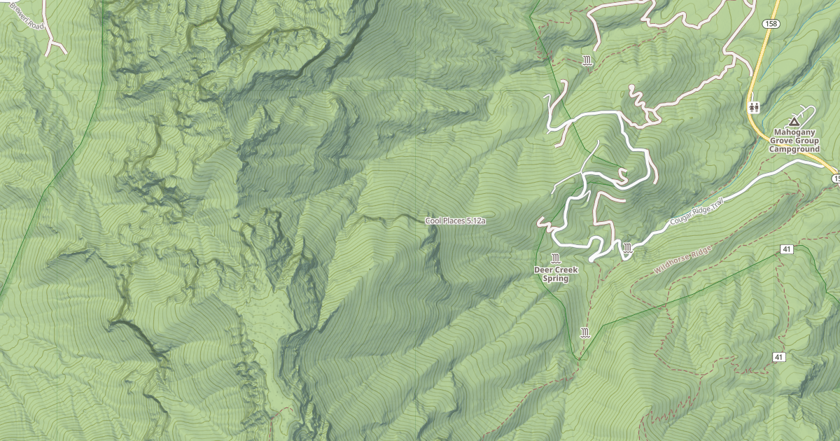 Map preview of Cool Places