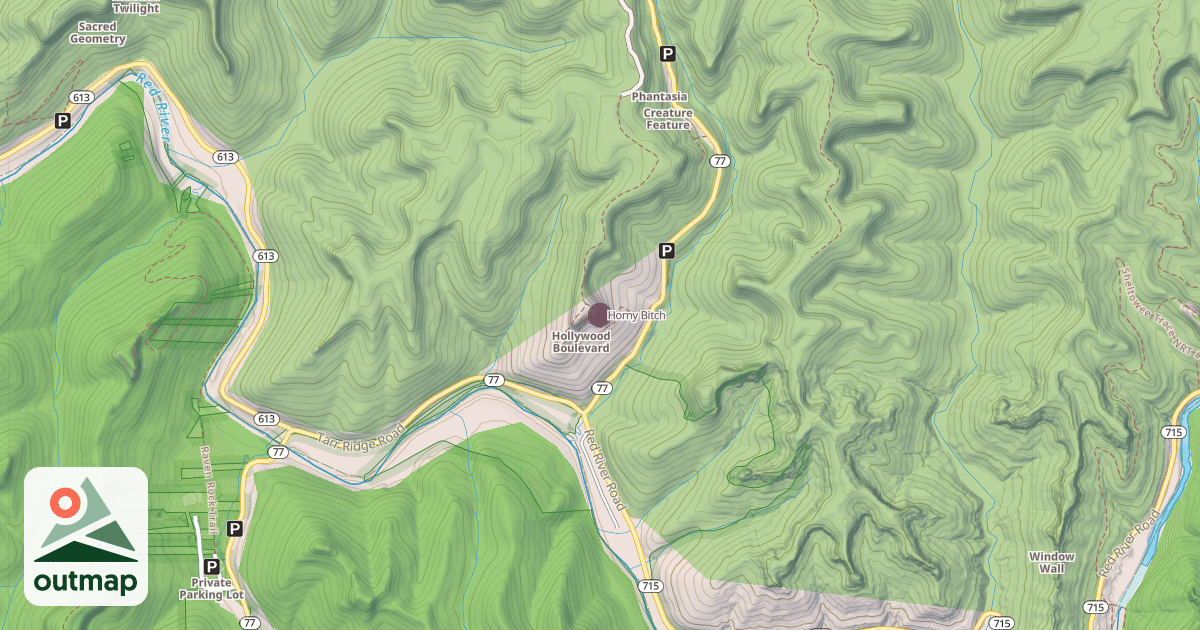 Map of Horny Bitch