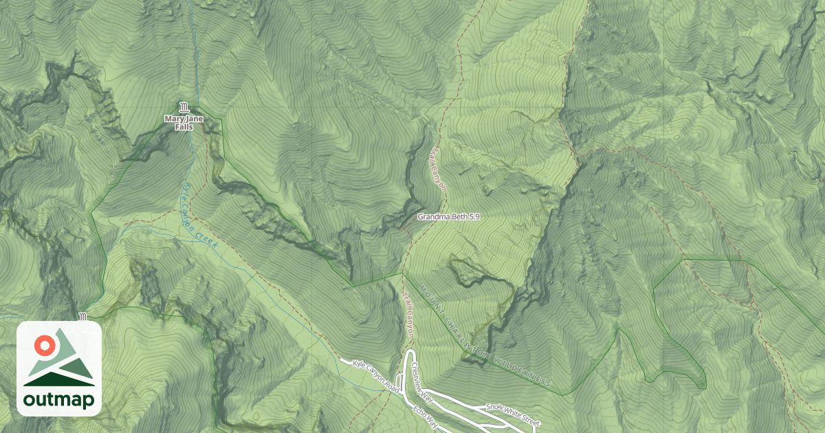 Map of Grandma Beth