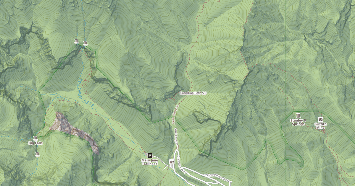 Map preview of Grandma Beth