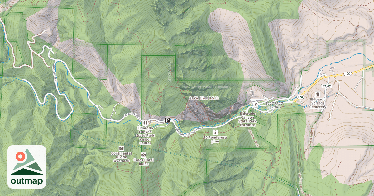 Map of As We Liked It