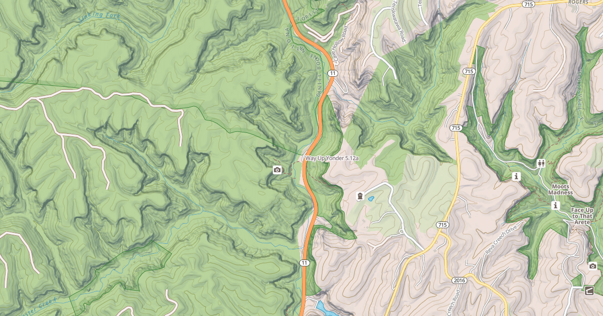 Map preview of Way Up Yonder