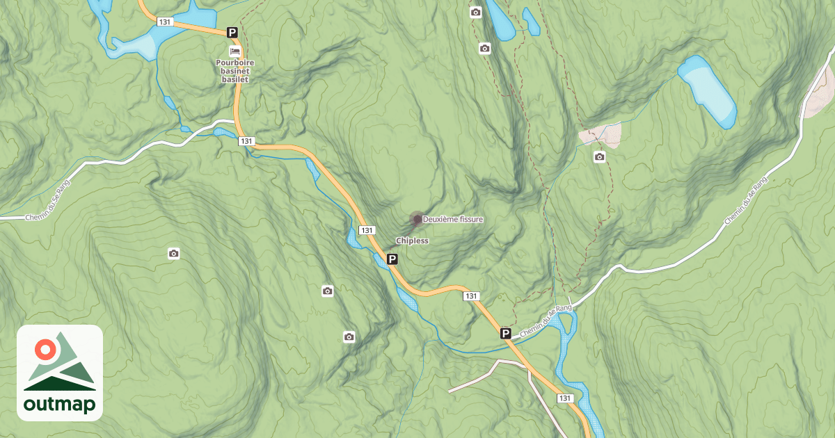 Map of Deuxième fissure