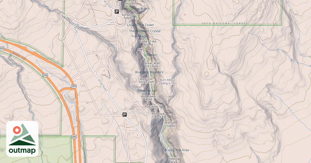 Map of Burn After Leading