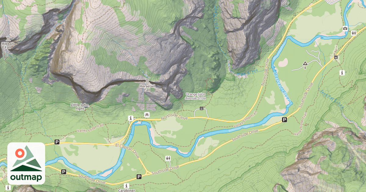Map of Orange Juice Avenue
