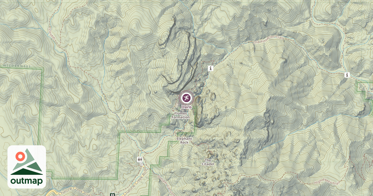Map of Osiris