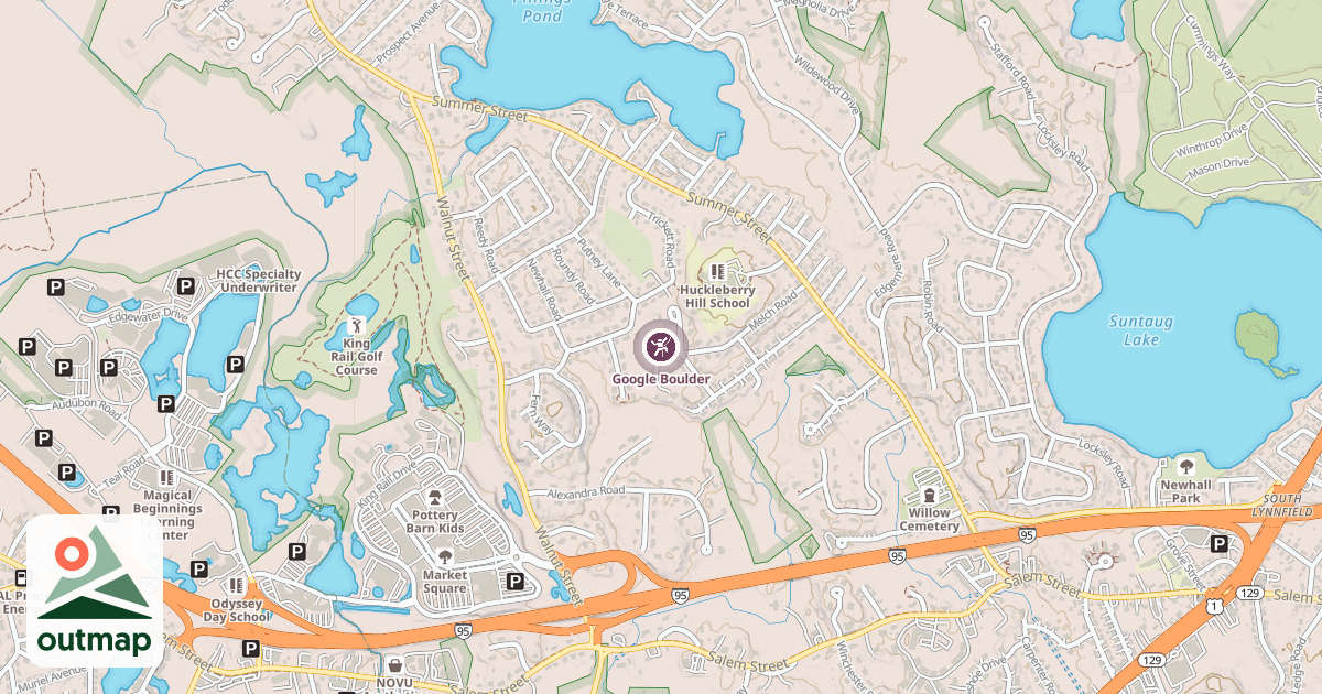 Map of Google Boulder