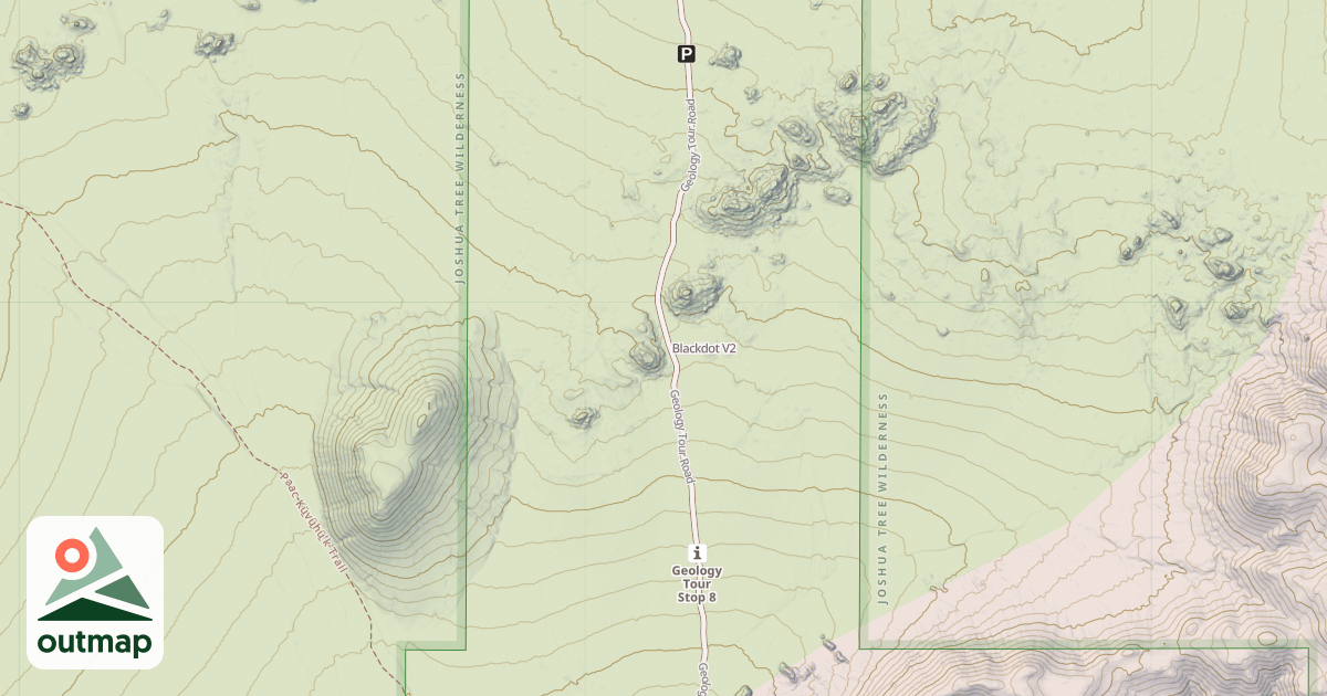 Map of Blackdot