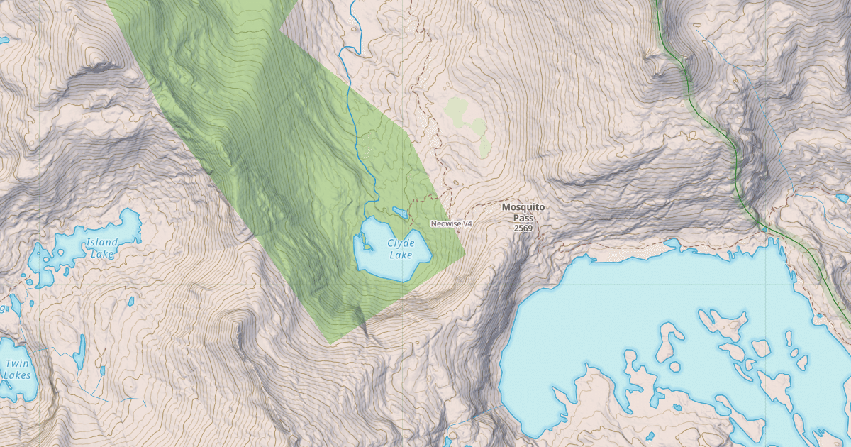 Map preview of Neowise