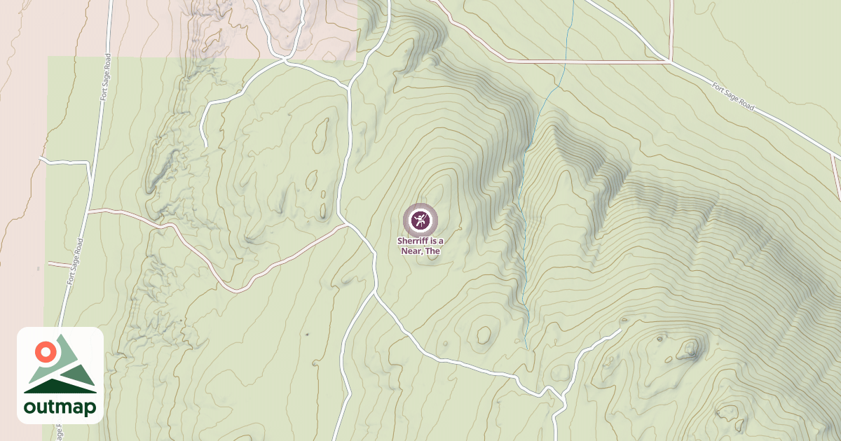 Map of Sherriff is a Near, The