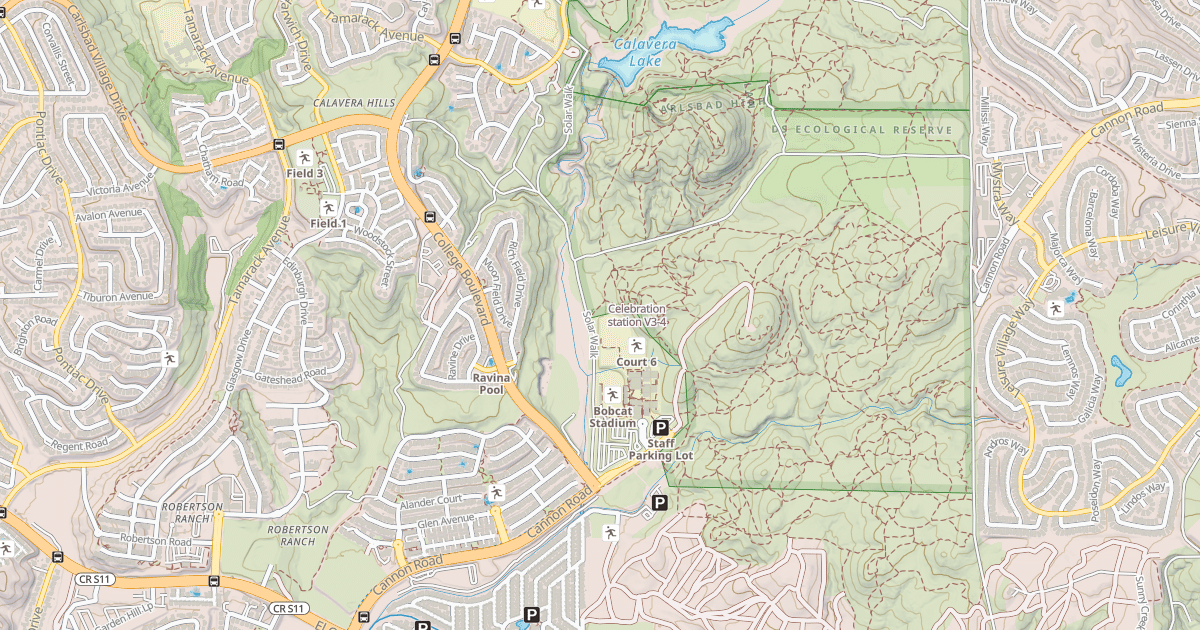 Map preview of Celebration station