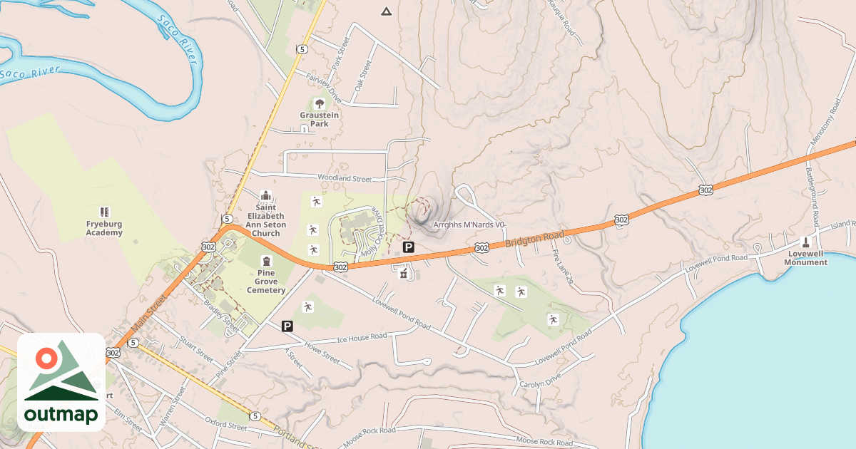 Map of Arrghhs M'Nards